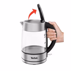 Tefal KI772D bouilloire 1,7 L 2400 W Acier inoxydable, Transparent - Vue supplémentaire 4