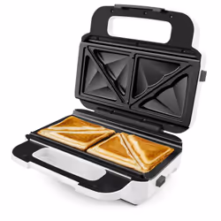 Tefal Snack XL SW7011 gaufrier et appareil à croque-monsieur 850 W Blanc, Acier inoxydable - Vue supplémentaire 5