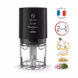 Moulinex Valentin DJ120810 hachoir électrique 0,1 L 220 W Noir