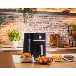 Moulinex EZ501810 friteuse Unique 4,2 L Autonome Friteuse d’air chaud Noir