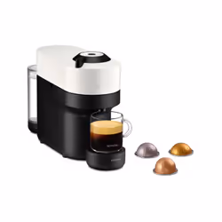 Krups Vertuo Pop XN9201K, Cafetière à dosette, 0,56 L, Capsule de café, 1500 W, Noir, Blanc