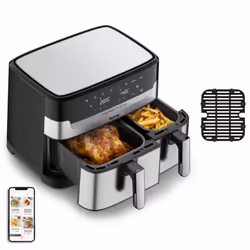 Tefal Dual Easy Fry &amp; Grill EY905D10