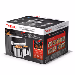 Tefal Dual Easy Fry & Grill EY905D10 Friteuse à air chaud Double 8,3L 2700W Inox - Vue supplémentaire 17
