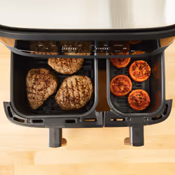 Tefal Dual Easy Fry & Grill EY905B10 Friteuse à air chaud Double 8,3L 2700W Gris - Vue supplémentaire 6