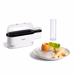 Krups EG2341 cuiseur d'oeufs 3 œufs 300 W Noir, Blanc - Vue supplémentaire 6
