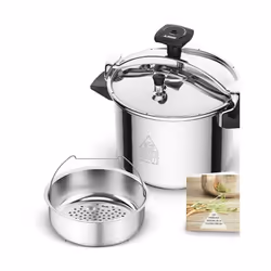 Cocotte minute P0534900 de la marque Seb. Cuit jusqu'à 2 fois plus rapidement. Redécouvrez la cocotte-minute classique et ind ...