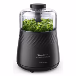 Moulinex DP710810 hachoir électrique 0,5 L 800 W Noir, Transparent