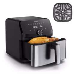 Tefal Easy Fry Mega EY855D10, Friteuse d’air chaud, 7,5 L, 80 °C, 200 °C, 8 personne(s), 60 min