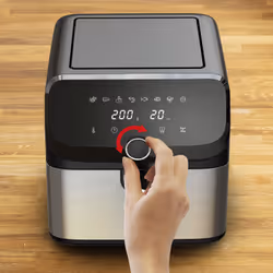 Tefal Easy Fry Mega EY855D10 Friteuse à air chaud 7,5L 2020W Noir, Inox - Vue supplémentaire 6