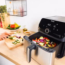 Tefal Easy Fry Mega EY855D10 Friteuse à air chaud 7,5L 2020W Noir, Inox - Vue supplémentaire 7