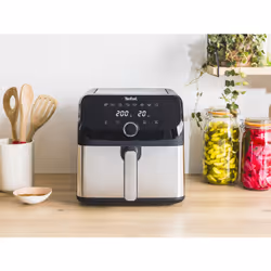 Tefal Easy Fry Mega EY855D10 Friteuse à air chaud 7,5L 2020W Noir, Inox - Vue supplémentaire 8