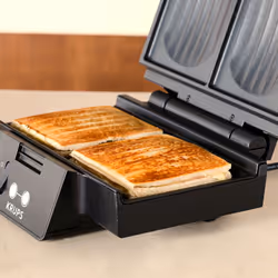 Krups FDK Iconic FDK462 gaufrier et appareil à croque-monsieur 850 W Noir
