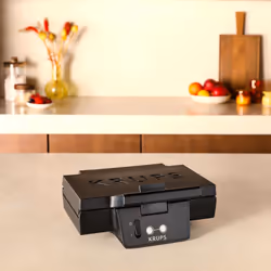 Krups FDK Iconic FDK462 gaufrier et appareil à croque-monsieur 850 W Noir - Vue supplémentaire 4
