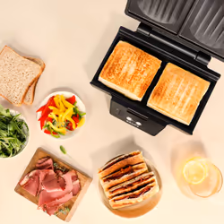Krups FDK Iconic FDK462 gaufrier et appareil à croque-monsieur 850 W Noir - Vue supplémentaire 5