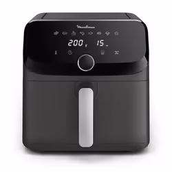 Moulinex Easy Fry Mega EZ855HF0 friteuse Unique 7,5 L Autonome 2020 W Friteuse d’air chaud Noir, Gris