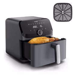 Tefal Easy Fry Mega EY855BE0, Friteuse d’air chaud, 7,5 L, 80 °C, 200 °C, 8 personne(s), 60 min