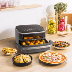 Tefal Easy Fry XL Surface FW402HE0 Friteuse à air chaud 2200W Noir, Gris - Vue supplémentaire 5