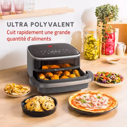 Moulinex Easy Fry XL Surface Unique Autonome 2200 W Friteuse d’air chaud Gris
