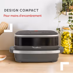 Moulinex Easy Fry XL Friteuse à Air Chaud 2200W Gris Panier Simple - Vue supplémentaire 5