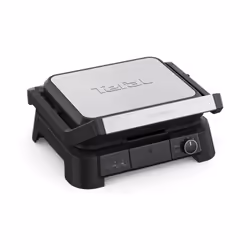 Tefal SuperGrill 3-in-1 GC510DE0, Noir, Acier inoxydable, Thermoplastique, Rectangulaire, Rotatif, Réseau, 600 cm²