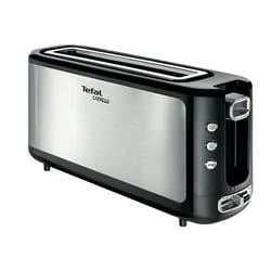 Tefal TL365ETR grille-pain 7 1 part(s) 1000 W Noir, Acier inoxydable
