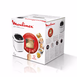 Moulinex Pain Doré OW210130 Machine à Pain 1 kg 12 Programmes Blanc - Vue supplémentaire 10