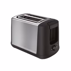Tefal TT340830, 2 part(s), Noir, Acier inoxydable, Acier inoxydable, Boutons, Rotatif, 850 W