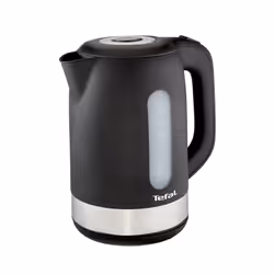 Tefal KO3308, 1,7 L, 2400 W, Noir, Indicateur de niveau d'eau, Sans fil, Filtrage