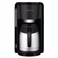 Rowenta CT3818, Machine à café filtre, Café moulu, Noir, Argent