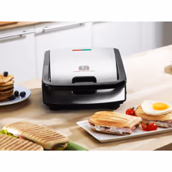 Tefal Snack Collection SW 852 D gaufrier et appareil à croque-monsieur 700 W Noir, Acier inoxydable - Vue supplémentaire 12