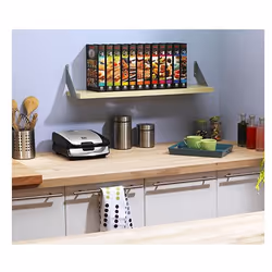 Tefal SW853D12 gaufrier et appareil à croque-monsieur 700 W Noir, Acier inoxydable - Vue supplémentaire 6