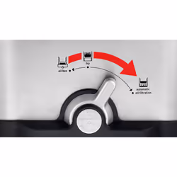 Tefal Oleoclean Pro Inox & Design FR8040 Friteuse à air chaud 3,5L 2300W Noir, Inox - Vue supplémentaire 11