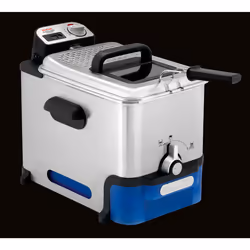 Tefal Oleoclean Pro Inox & Design FR8040 Friteuse à air chaud 3,5L 2300W Noir, Inox - Vue supplémentaire 4