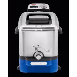 Tefal Oleoclean Pro Inox & Design FR8040 Friteuse à air chaud 3,5L 2300W Noir, Inox - Vue supplémentaire 5