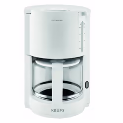 Krups F30901, Machine à café filtre, 1050 W, Blanc