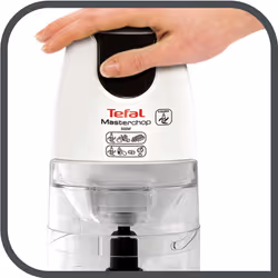 Tefal MB450B hachoir électrique 0,5 L 500 W Transparent, Blanc