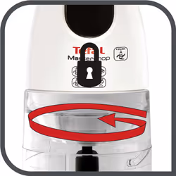 Tefal MB450B hachoir électrique 0,5 L 500 W Transparent, Blanc - Vue supplémentaire 5