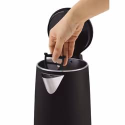 Tefal Safe to Touch bouilloire 1,5 L 2400 W Noir, Acier inoxydable