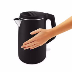 Tefal Safe to Touch bouilloire 1,5 L 2400 W Noir, Acier inoxydable - Vue supplémentaire 5