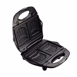 Tefal Break Time SW6148 gaufrier et appareil à croque-monsieur Noir, Gris