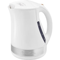 Moulinex BY108110 bouilloire 1,7 L 2400 W Acier inoxydable, Blanc