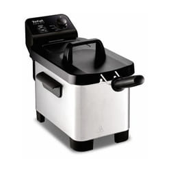 Tefal Easy Pro FR331 Unique Autonome Friteuse Noir, Acier inoxydable