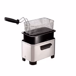 Tefal Easy Pro FR331 Unique Autonome Friteuse Noir, Acier inoxydable