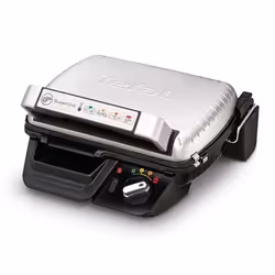Tefal Grill GC450B32, Noir, Acier inoxydable, Rectangulaire, Rotatif, Couvercle à charnière, 1,1 m