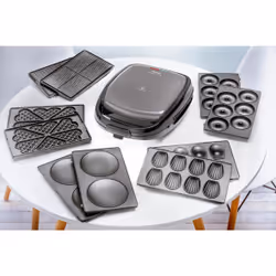 Tefal SW3418 moule à gauffres 2 gauffre(s) 700 W Noir, Gris - Vue supplémentaire 3