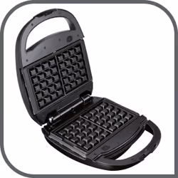 Tefal SW3418 moule à gauffres 2 gauffre(s) 700 W Noir, Gris - Vue supplémentaire 4