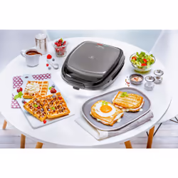 Tefal SW3418 moule à gauffres 2 gauffre(s) 700 W Noir, Gris - Vue supplémentaire 7