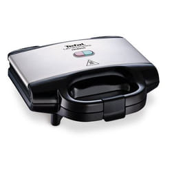 Tefal ULTRACOMPACT gaufrier et appareil à croque-monsieur 700 W Noir, Acier inoxydable