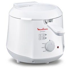 Moulinex Principio Unique Autonome 1000 W Friteuse Blanc, Gris