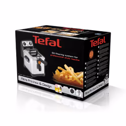 Tefal Filtra Pro FR5111 friteuse Unique Autonome 2400 W Noir, Acier inoxydable